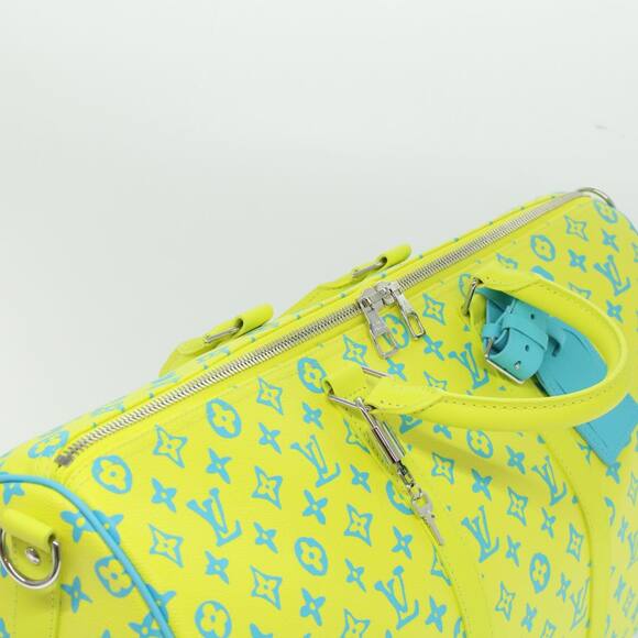 LOUIS VUITTON Monogram Neon Color Keepall Bandouliere 50 Bag M21869 - Picture 7 of 16